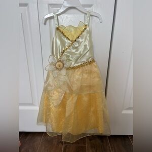Disney Princess Tiana Dress - Yellow and Gold